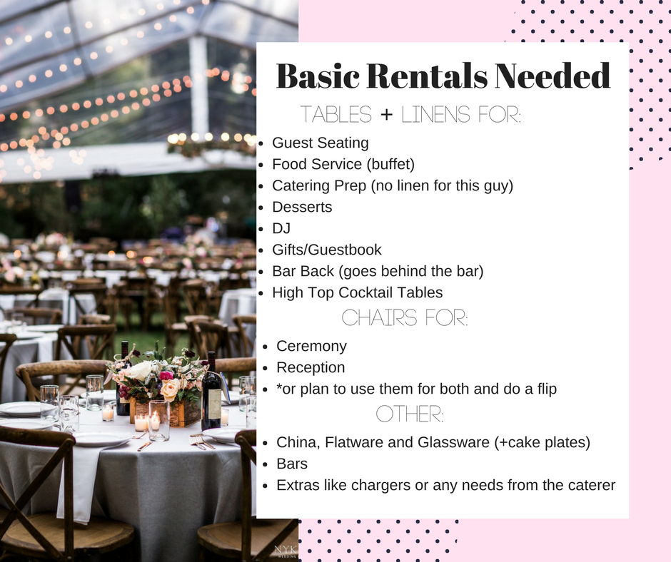 Wedding Rentals, What do i need to rent for my wedding, wedding rentals, Southern Event Rentals, Liberty Party Rentals, Please Be Seated Rentals, Modern Vintage Events, Wedding Planning Tips, Planning and Prosecco, Nashville Wedding Planner