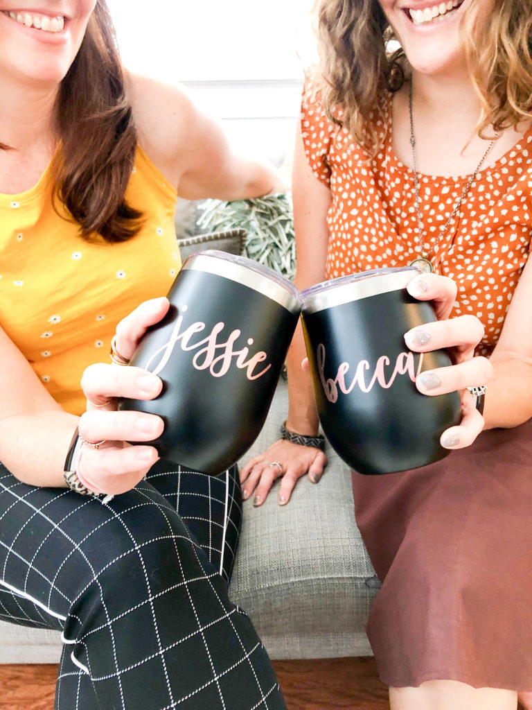 Bridesmaid Gift Boutique, Wine Tumbler, Bridesmaid Gift, wedding party gifts, wedding planning tips, Modern Vintage Events, Clementine Nashville, Jen and Chris Creed, Nashville Wedding Planner, Destination Wedding Planner, Luxury Wedding Planner, Wedding Tips, Hot to plan a wedding, Nashville Wedding
