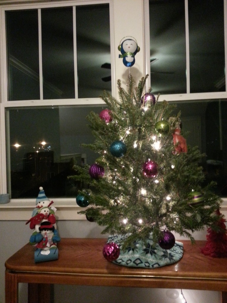 Our mini tree for upstairs!